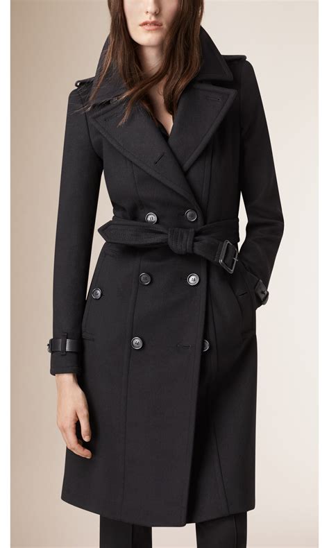 burberry trenchkoat schwarz dame|Burberry trenchcoat damen schwarz.